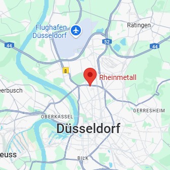 Rheinmetall auf Google-Maps